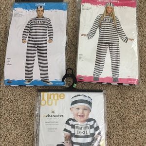 Family prisoner Halloween costume